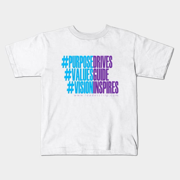 Leaderstrip Kids T-Shirt by RustyNails